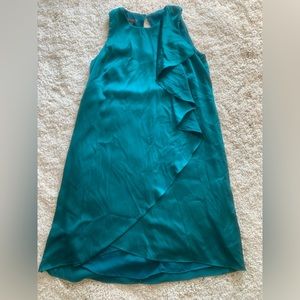 Muse Satin Ruffle Dress